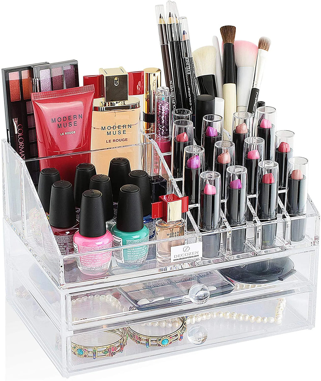 Large Clear Makeup Organizer