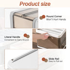 Collapsible Fabric Organizer Boxes for Home