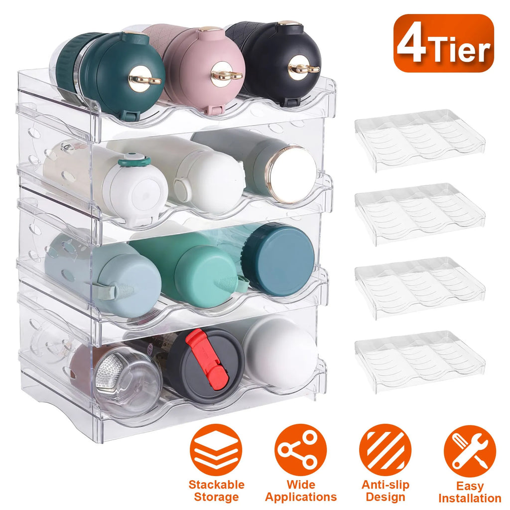 4 Tier Bottle Storage Holder
