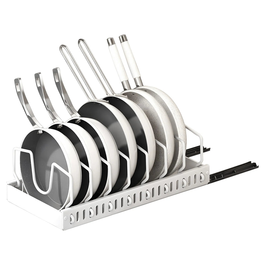 Expandable Pull Out Pots & Pans Organizer