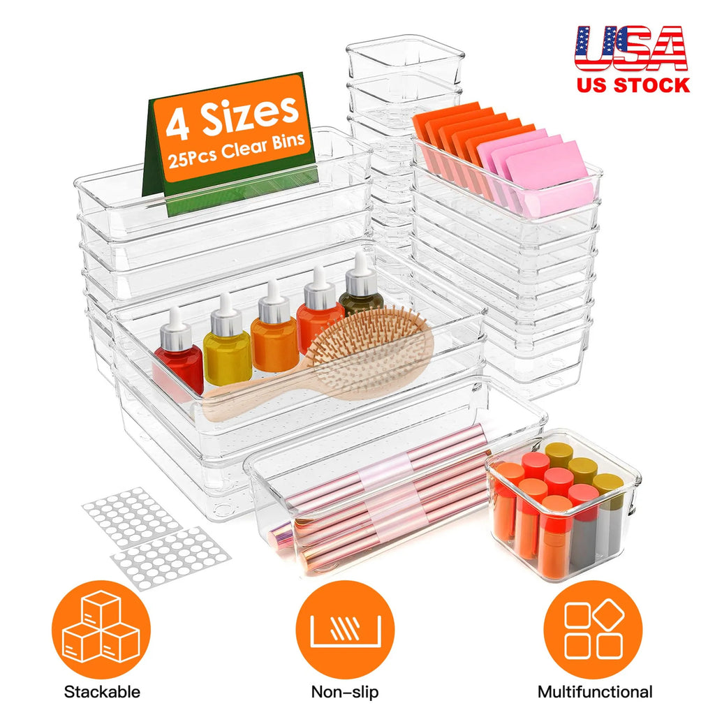Office drawer organizer set