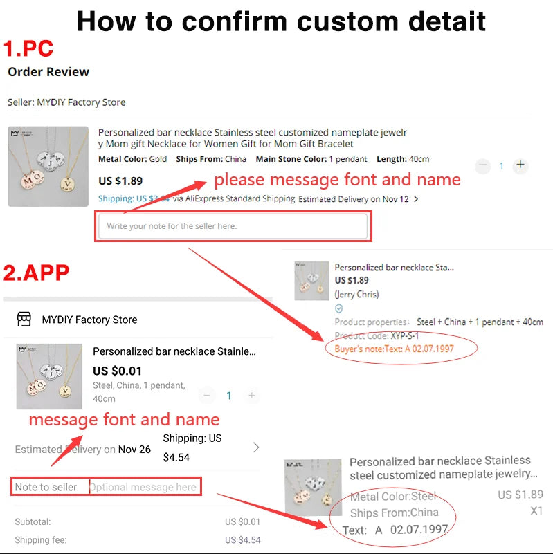 Love Letter Envelope Pendant Necklace