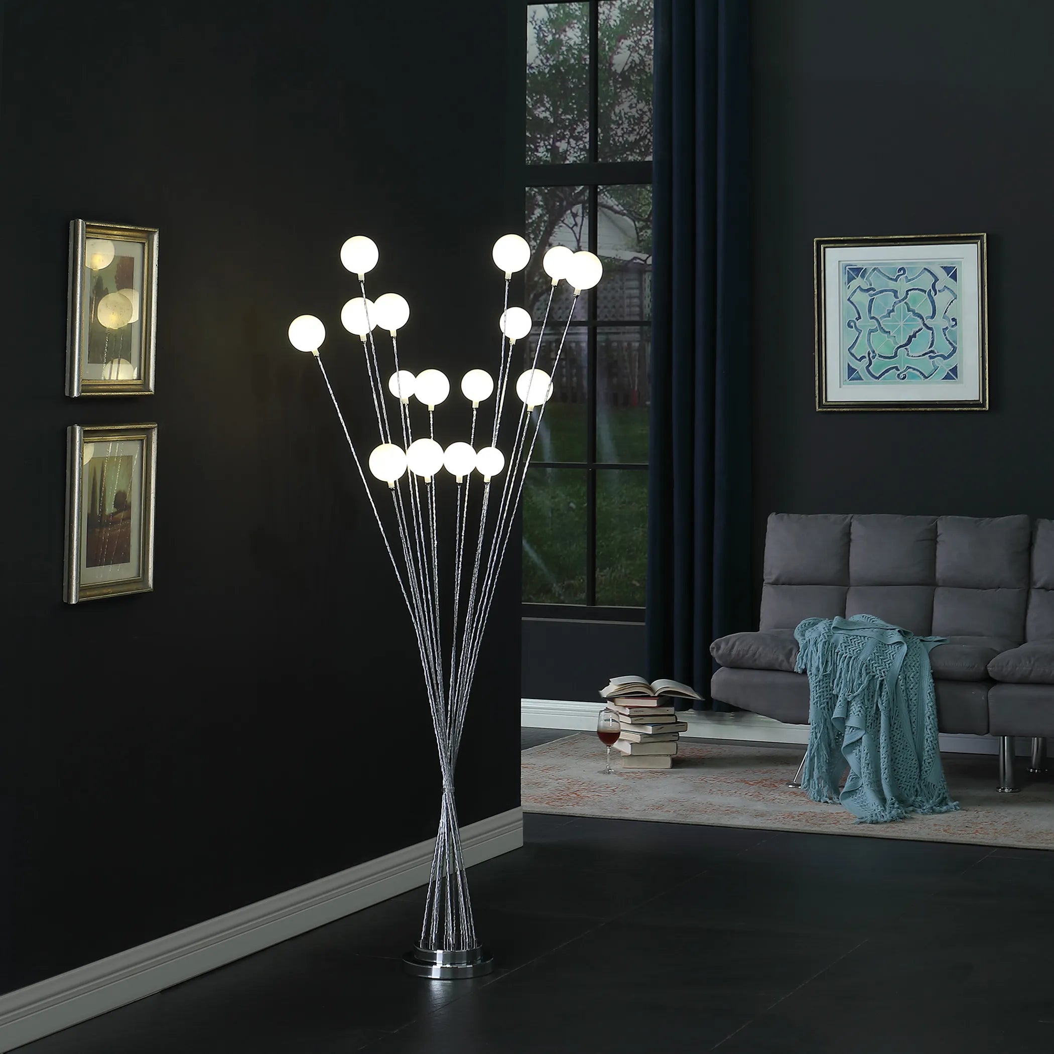 decorative LED floor lamp for living room
