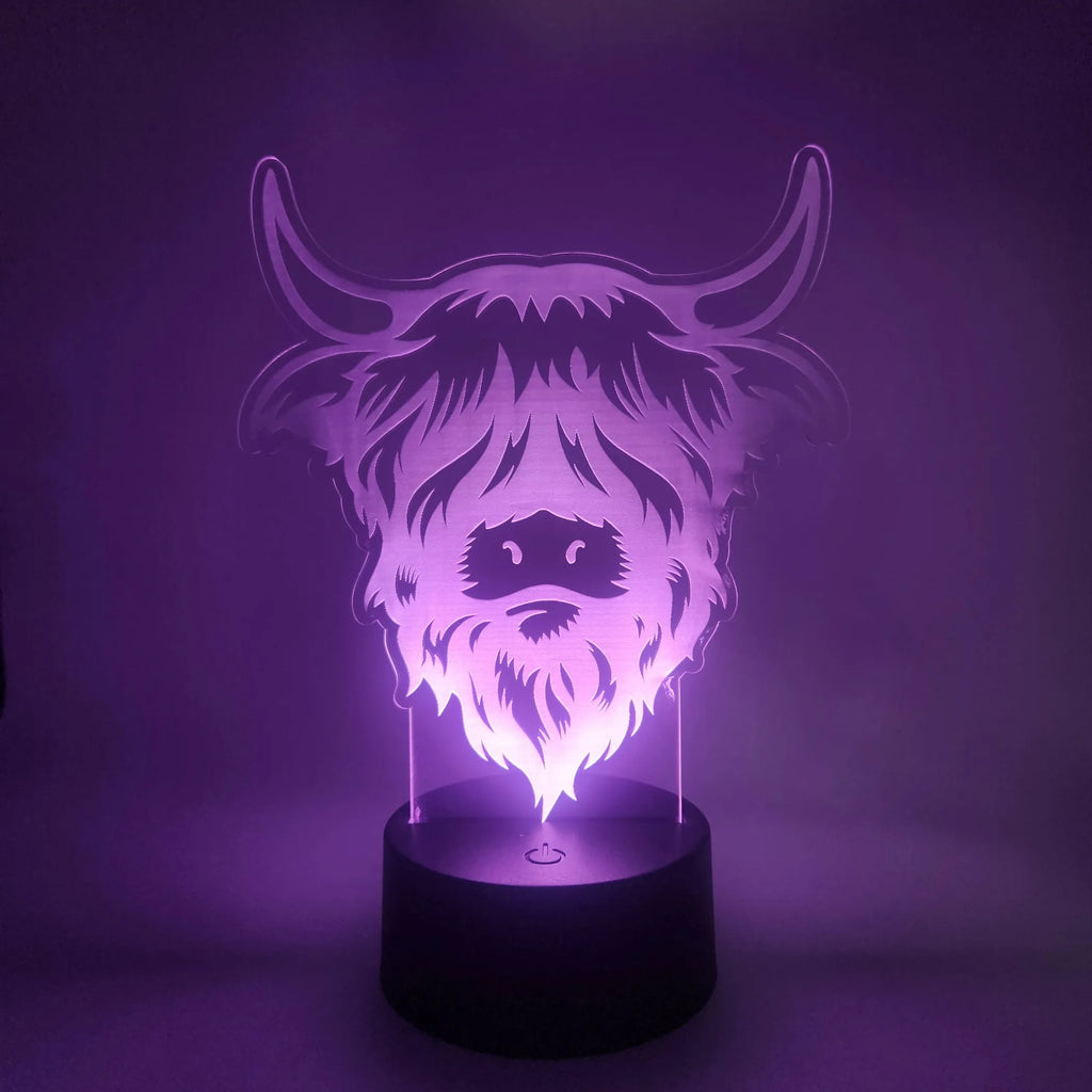 Ranch themed LED lamp