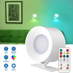 LEPOTEC color changing wall lamp bedroom lighting