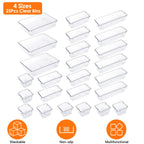 Makeup and kitchen drawer organizers