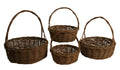home décor willow baskets