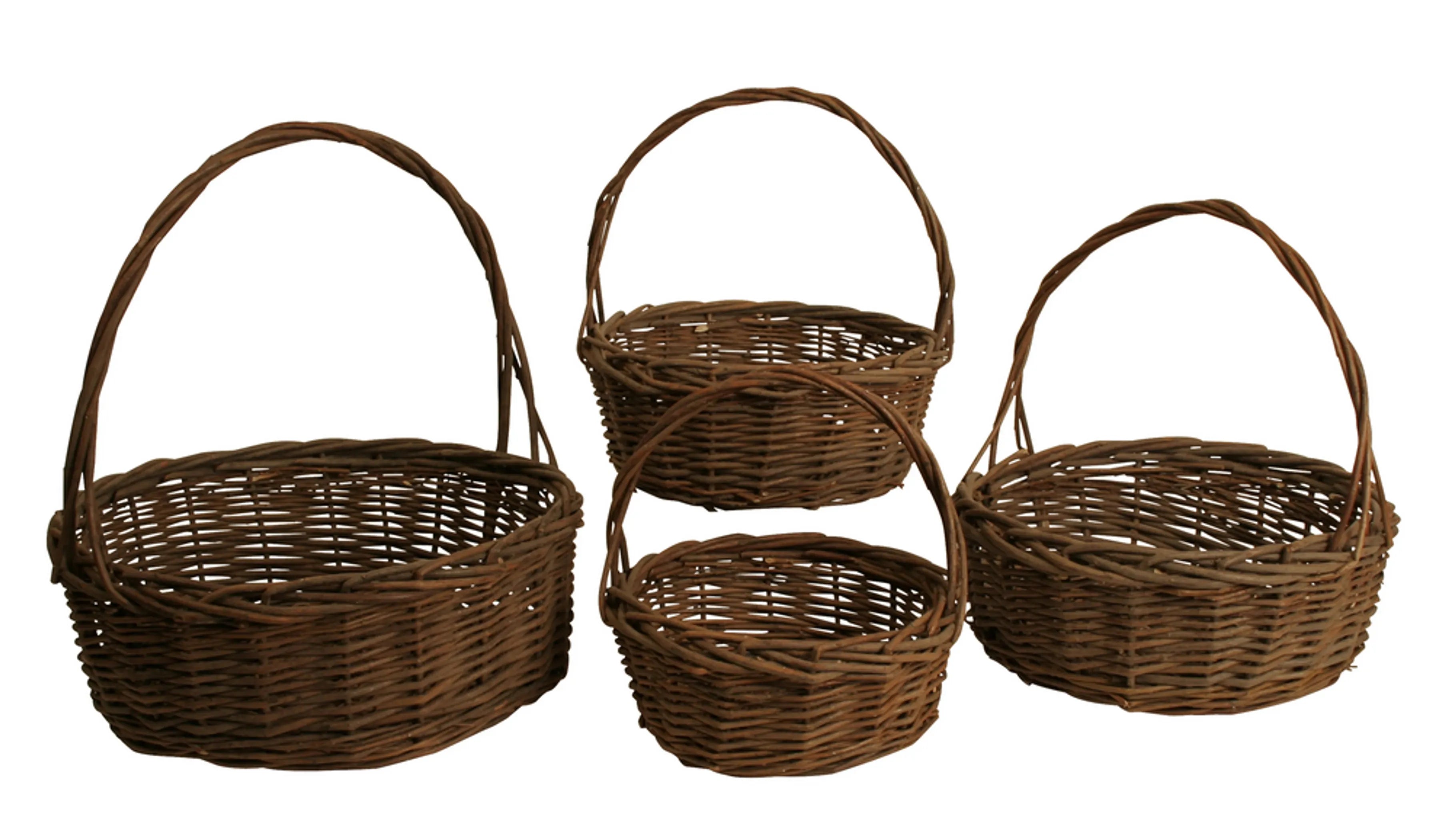 home décor willow baskets