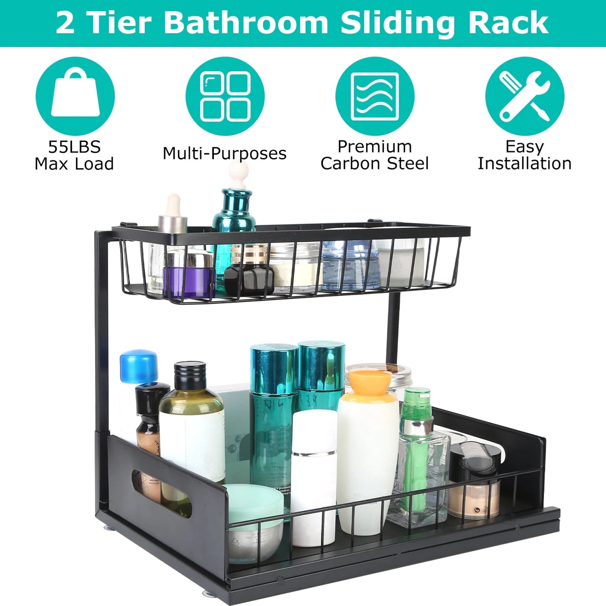 bathroom sink organizer
