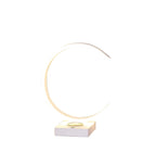bedroom LED lamp with wireless charging feature