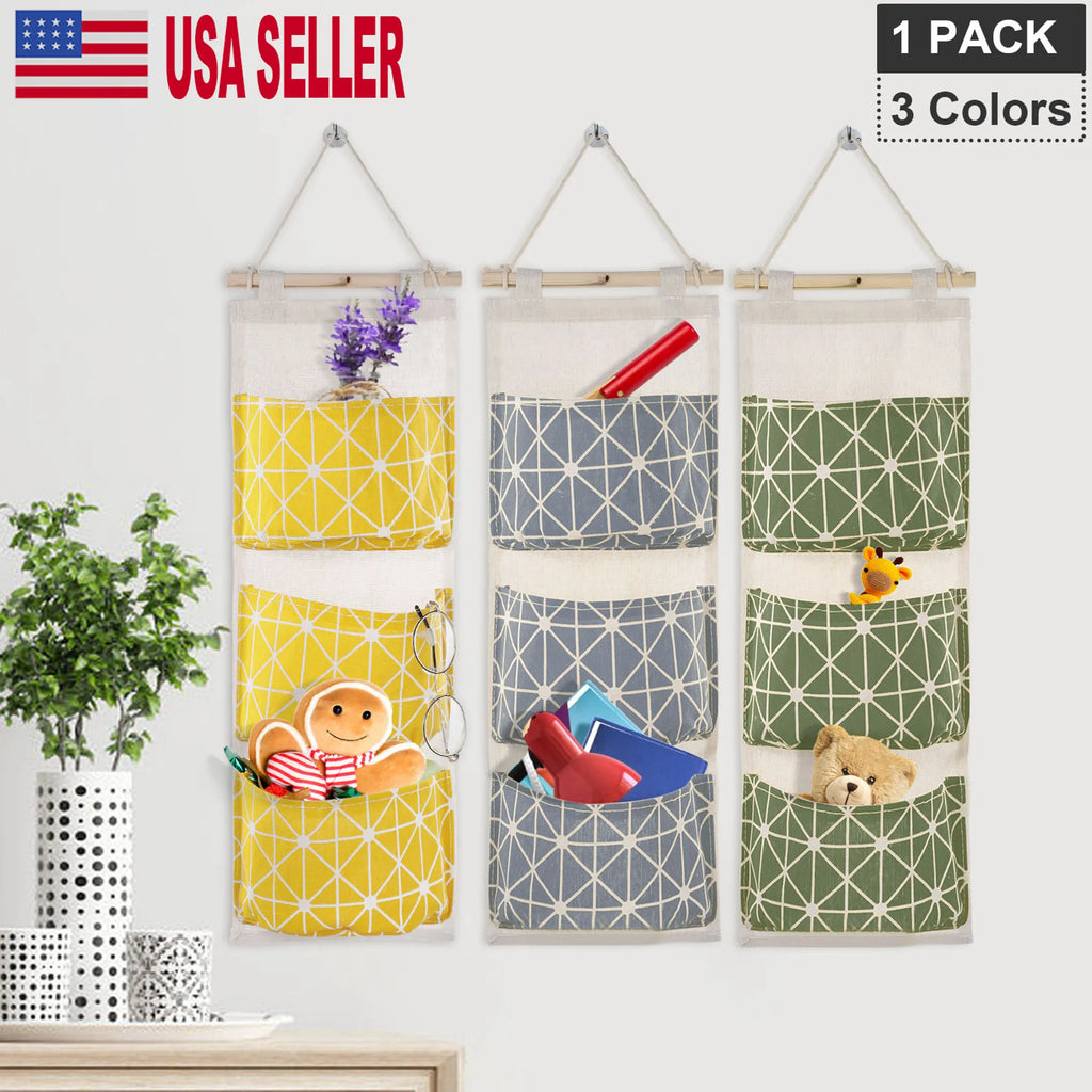 space saving wall organizer pouch