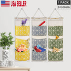 space saving wall organizer pouch