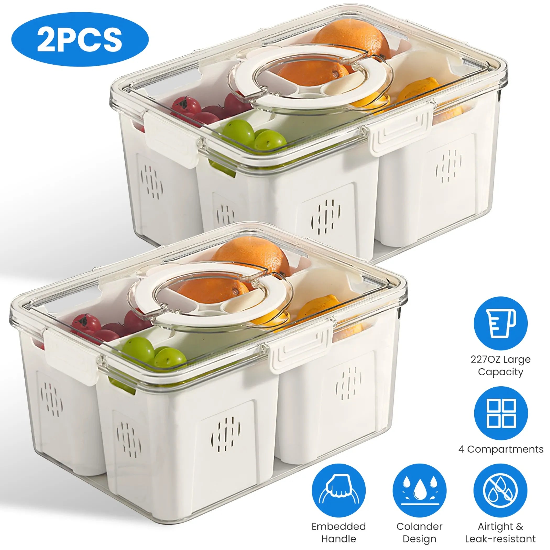 stackable food storage containers for fridge
