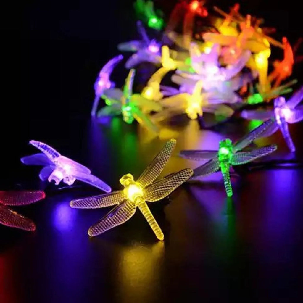 dragonfly outdoor fairy lights