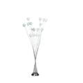 tall chrome floor lamp design