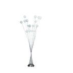 tall chrome floor lamp design