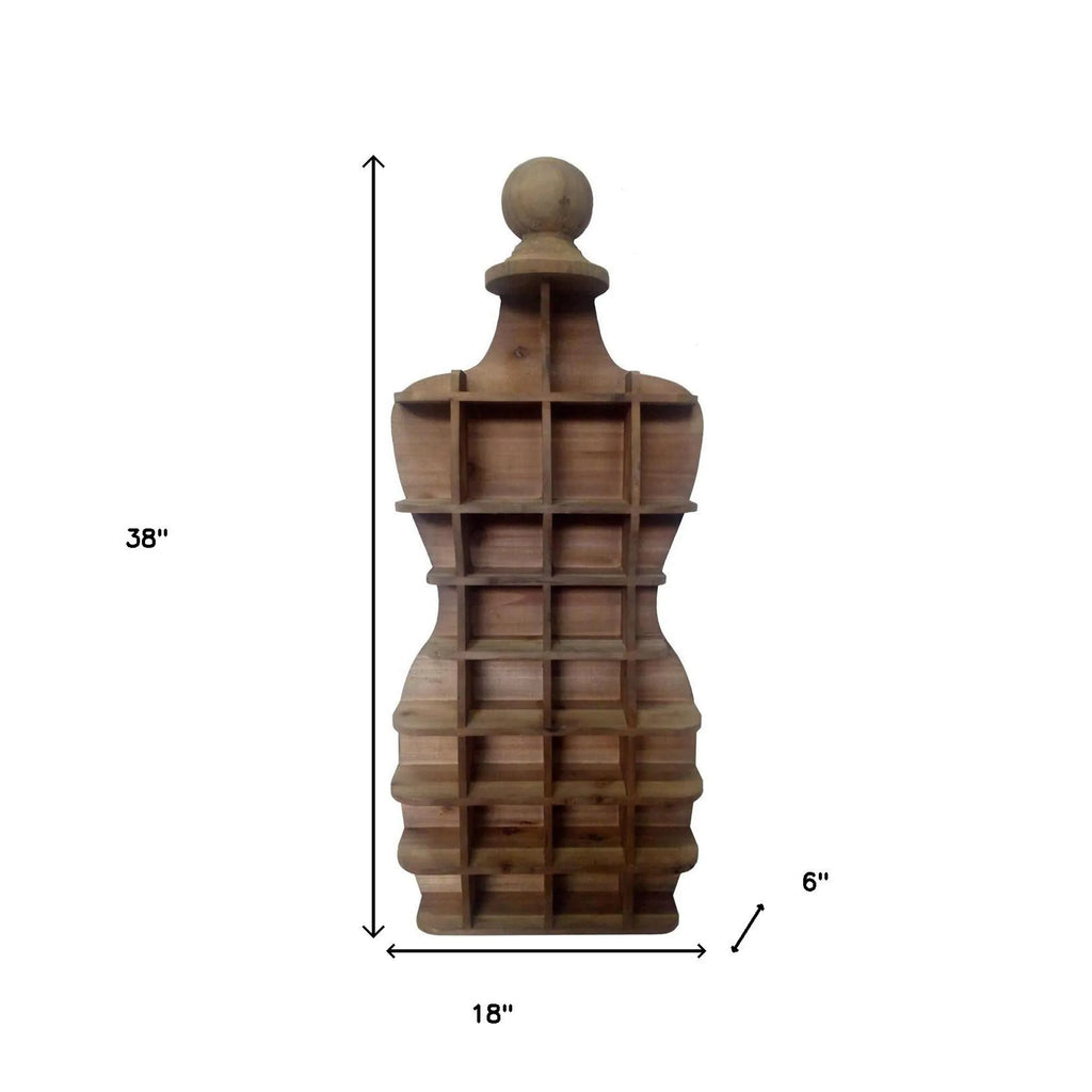 novelty shape wooden wall decor shelf