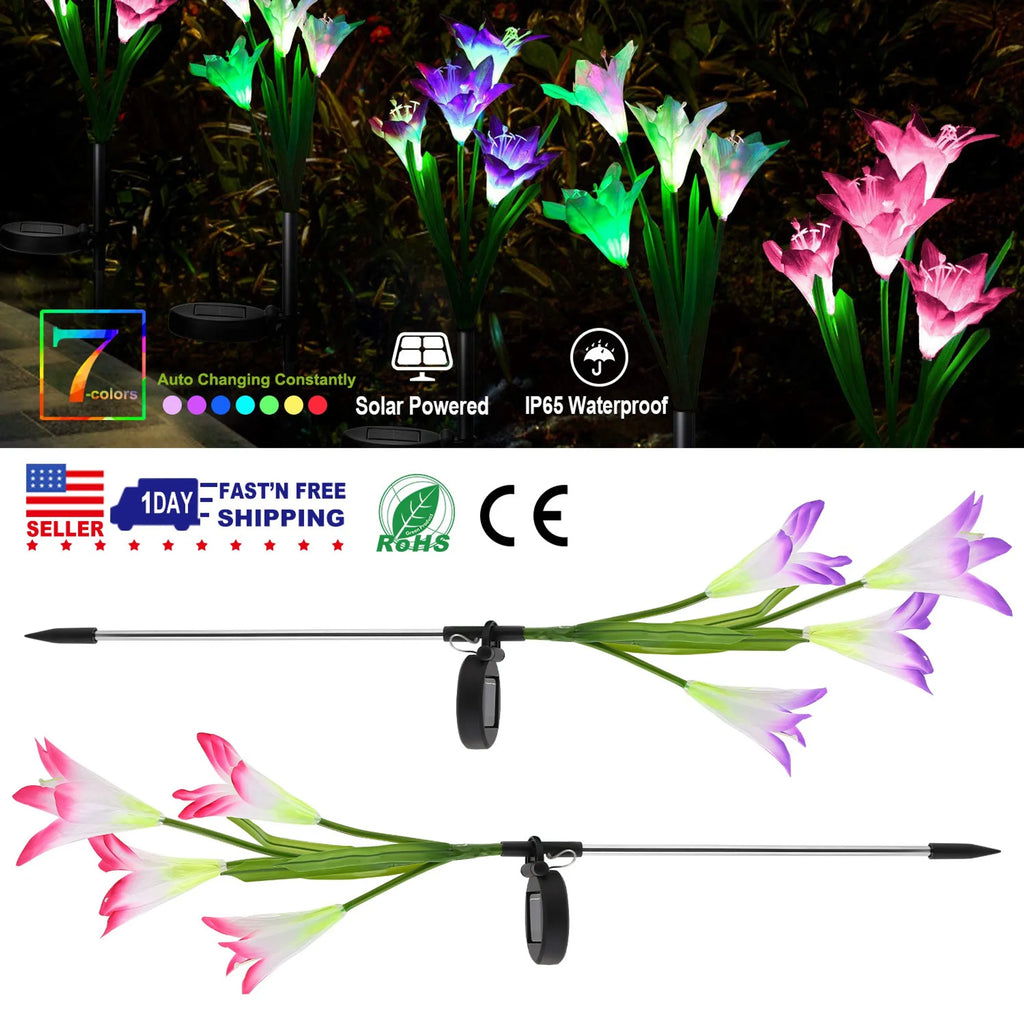 decorative solar lawn lights