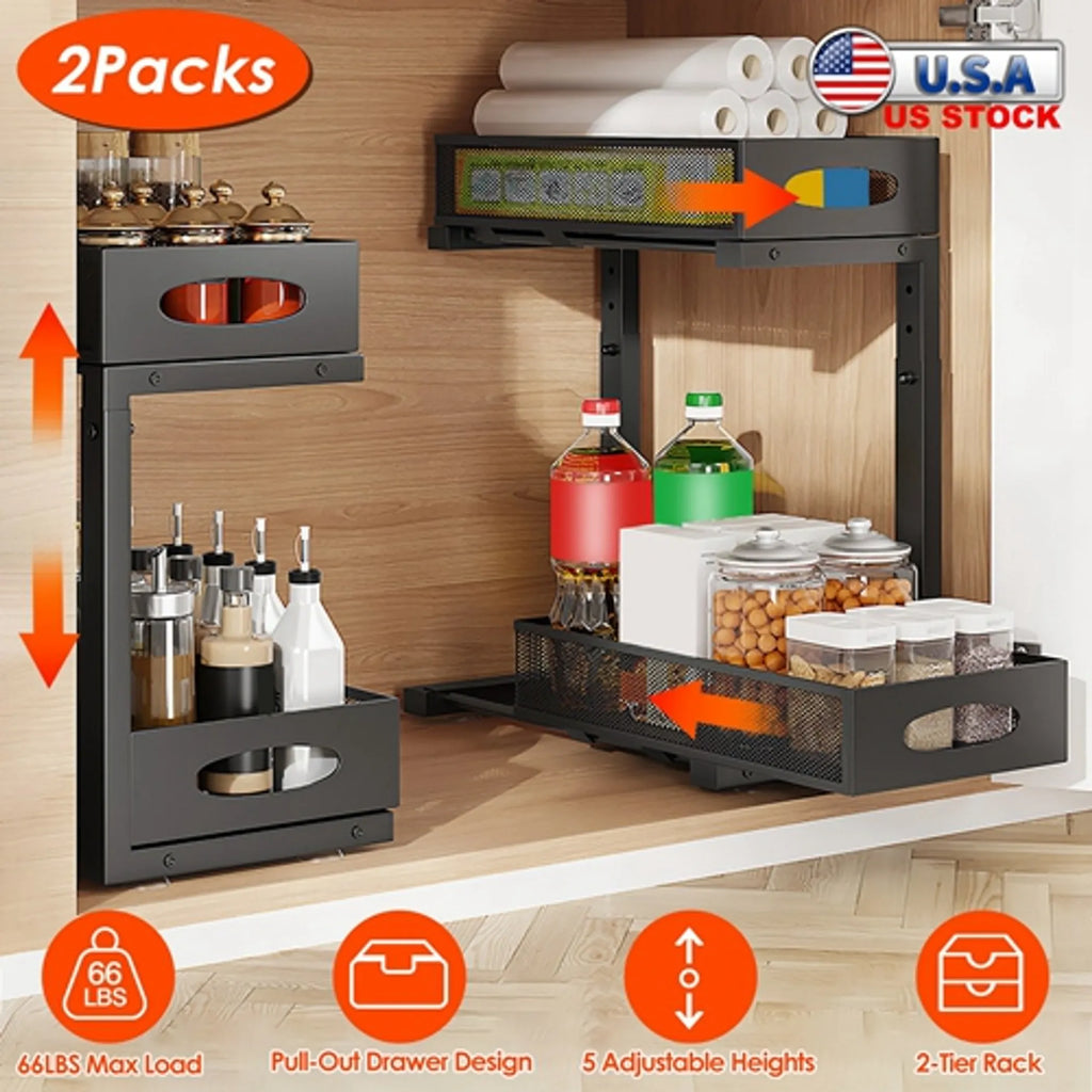 multipurpose cabinet organizer