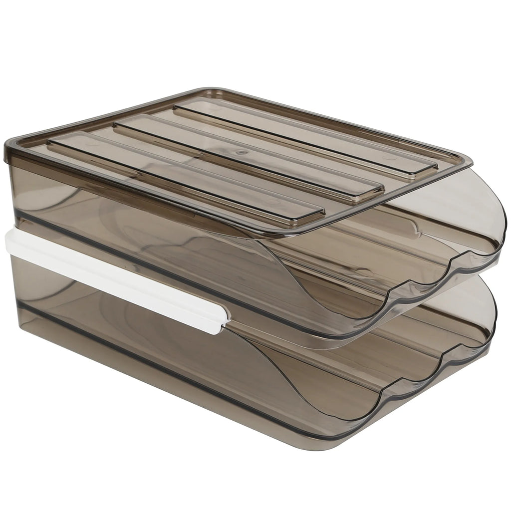 egg container holder for refrigerator