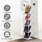 compact shoe rack for small spaces