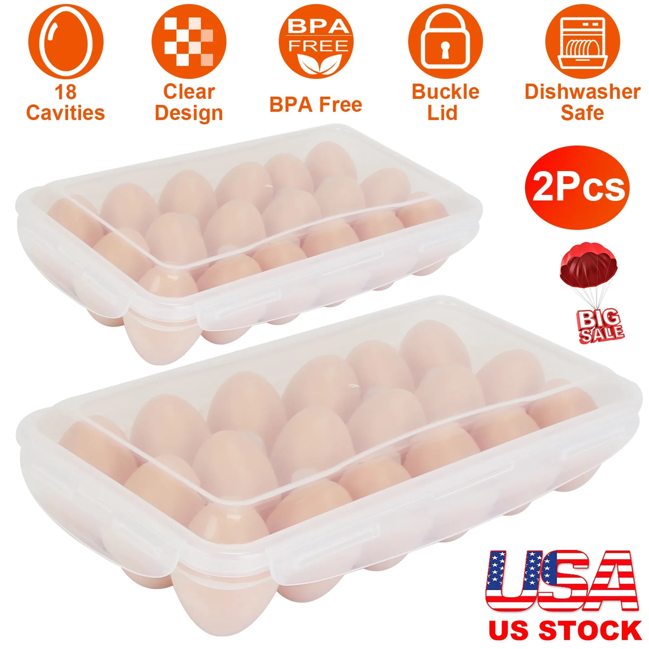space saving egg organizer for fridge