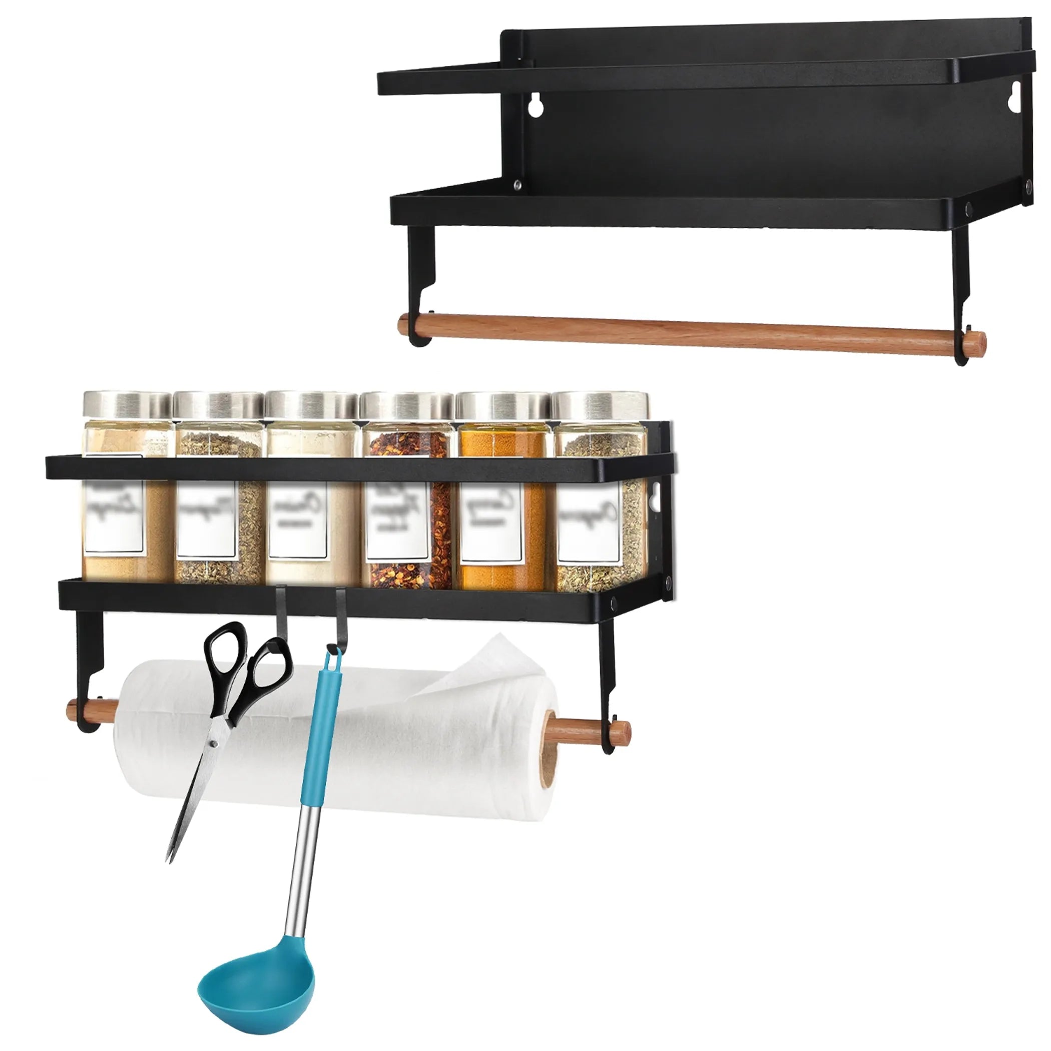 magnetic spice rack for refrigerator