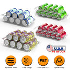 4pcs soda can organizer for refrigerator