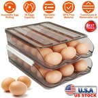plastic egg container organizer