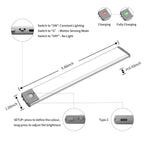 RGB LED night light for stairs and hallway