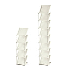 5 tier vertical shoe rack organizer