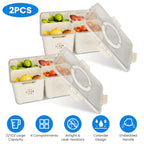 airtight refrigerator fruit keeper box set